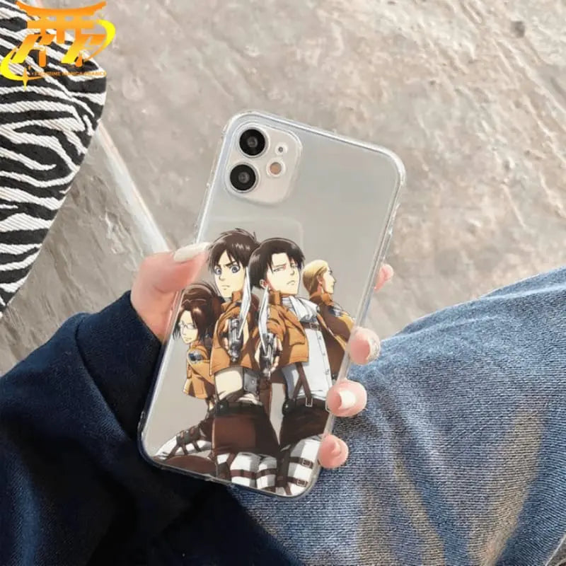 iPhone-Hülle Eren Hansi Erwin und Levi – Attack on Titan™