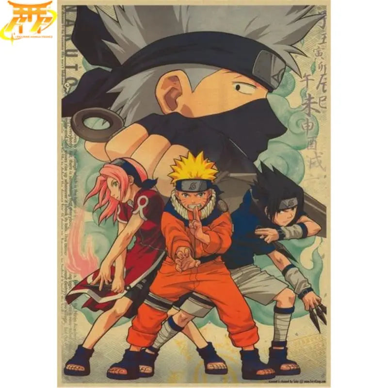 Team 7 Poster – Naruto™
