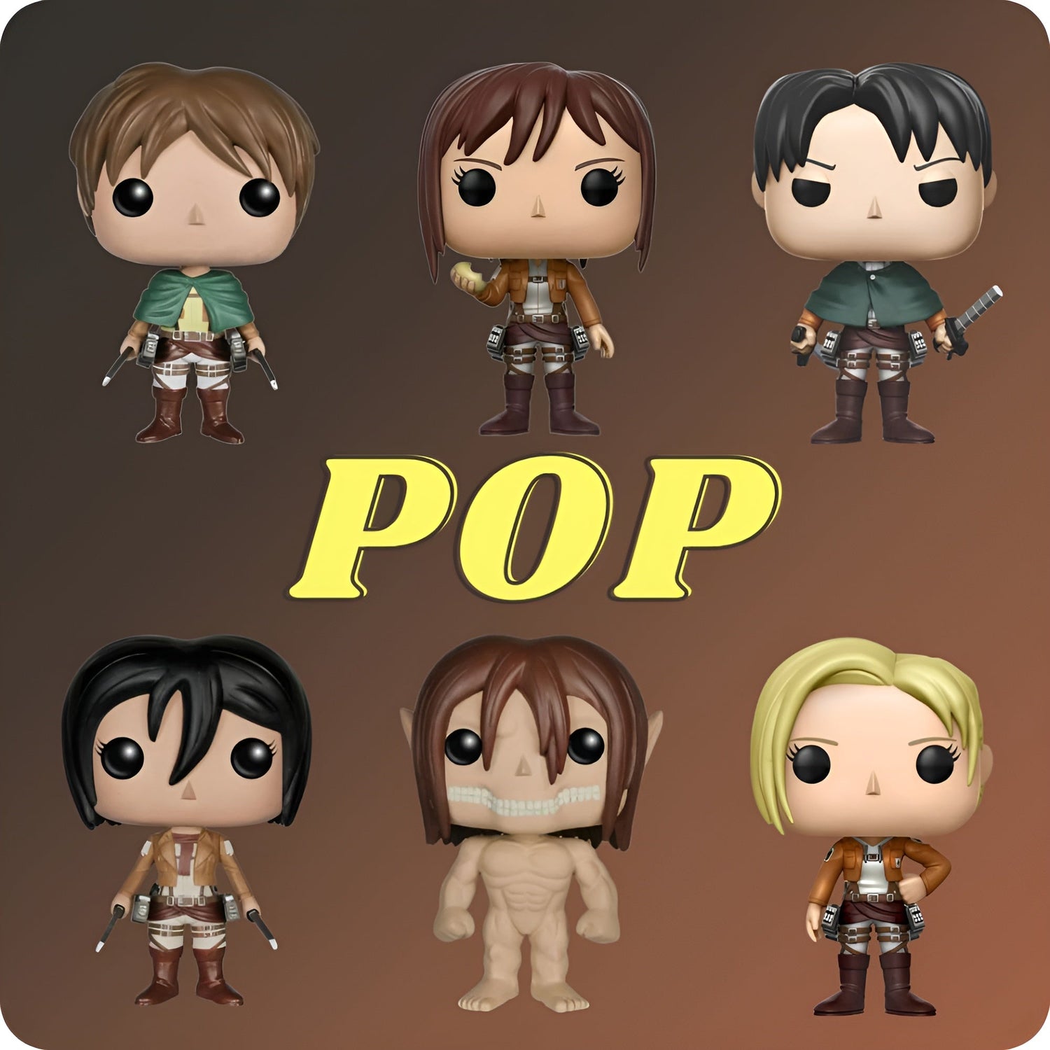 Attack on titan - POP Figuren