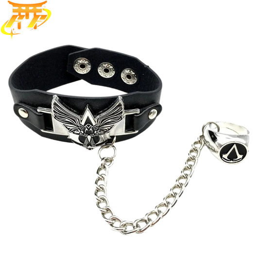 „Assassinen-Symbol“ Armband + Ring – Assassin’s Creed™