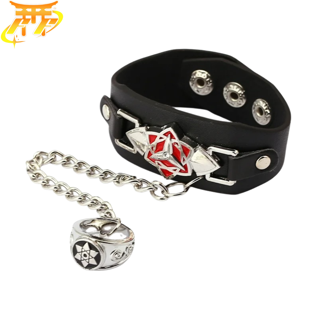 „Mangekyō Sharingan“ Armband + Ring – Naruto Shippuden™