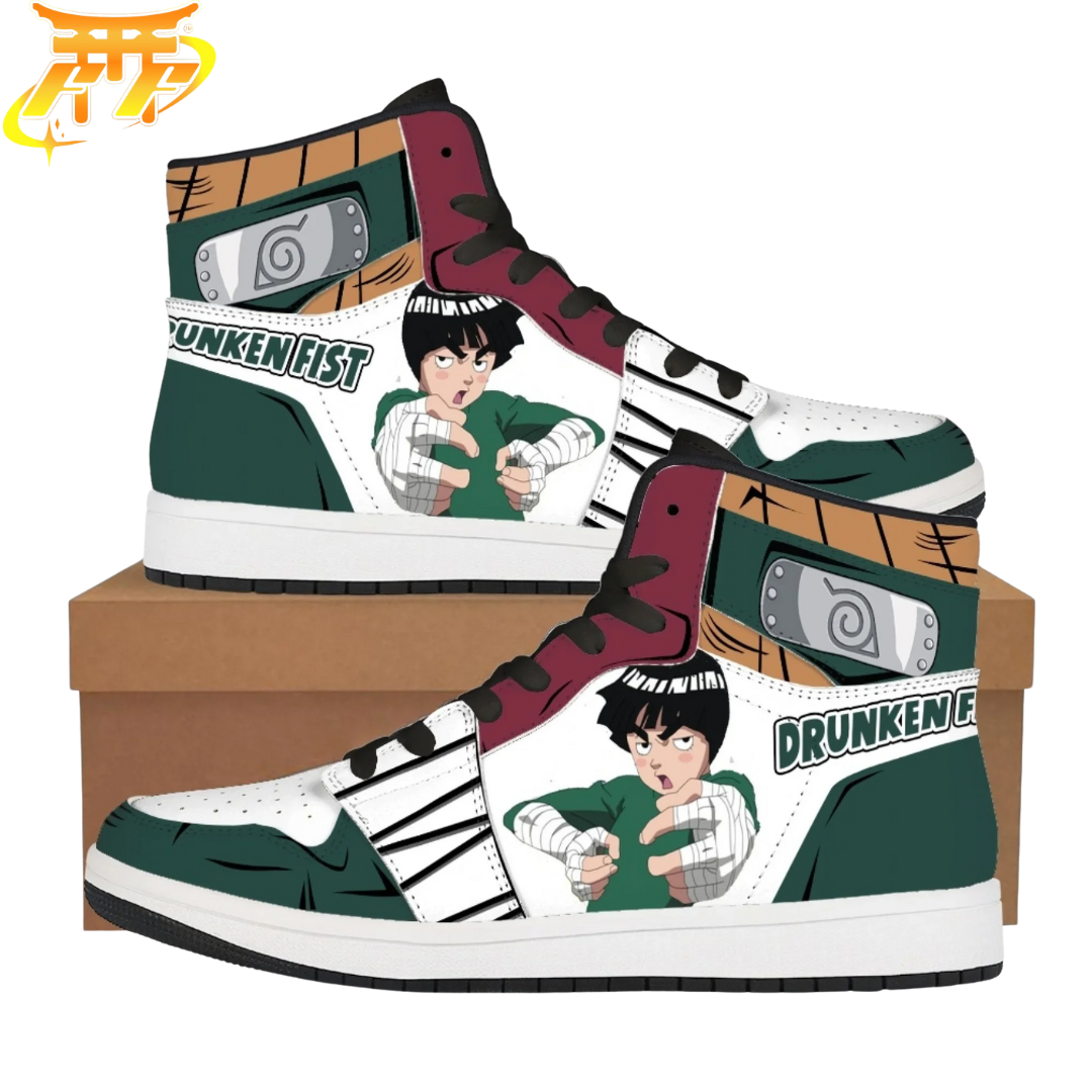 Rock Lee „Betrunkener Fauststil“ Schuhe – Naruto Shippuden™