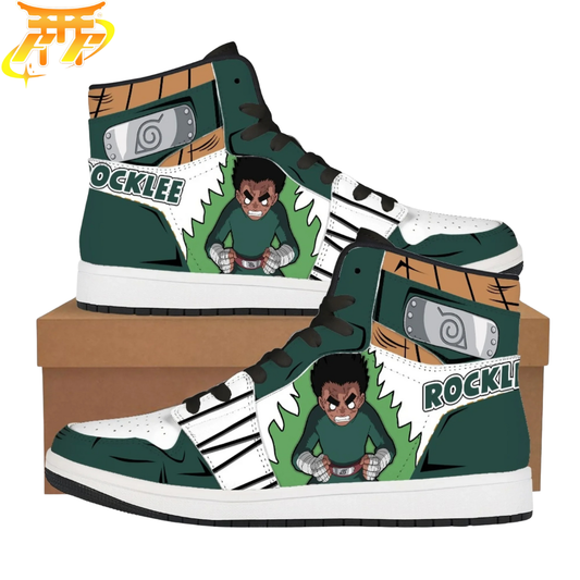 Rock Lee „Entschlossenheit des Lotus“ Schuhe – Naruto Shippuden™