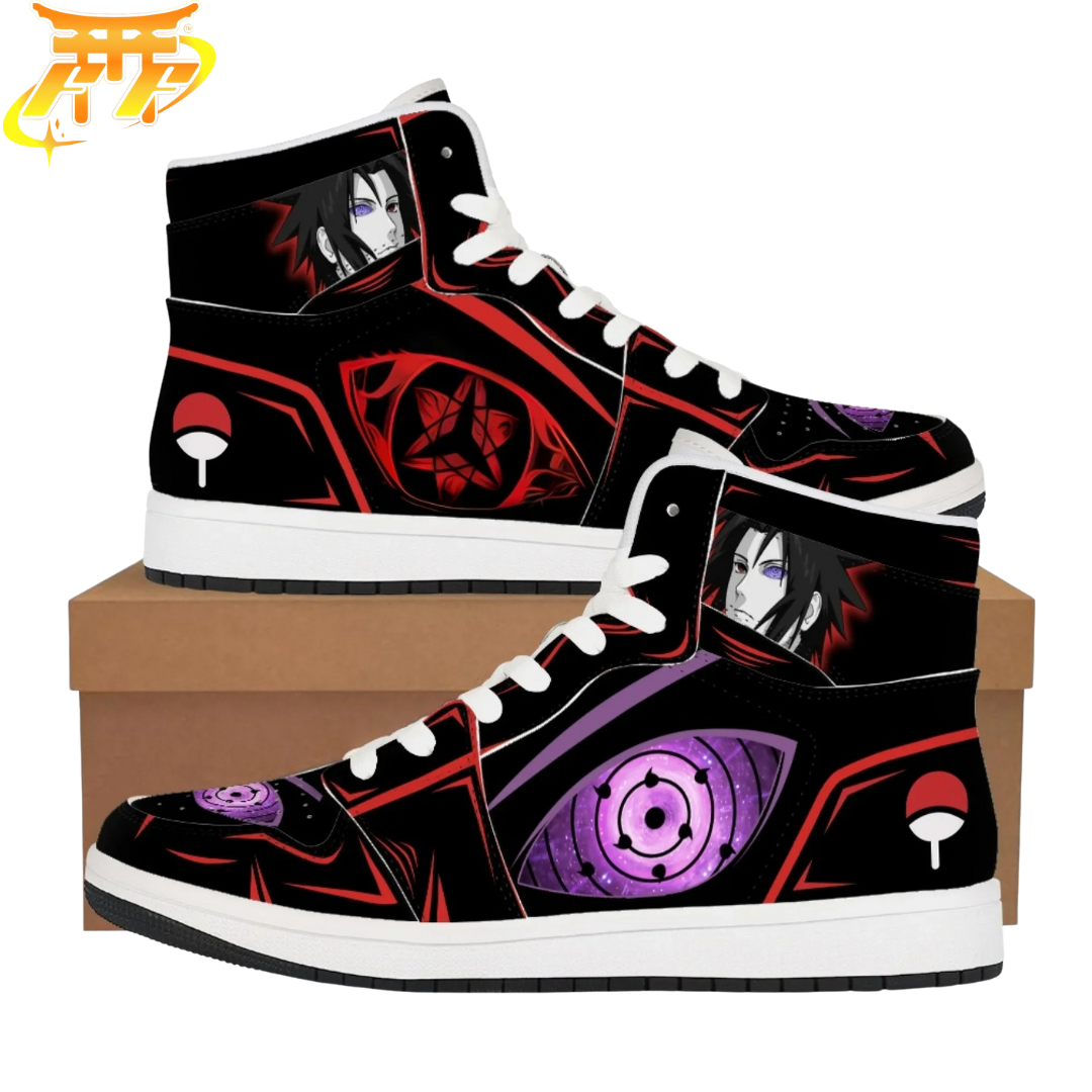 Sasuke Uchiha „Sharingan & Rinnegan“ Schuhe – Naruto Shippuden™