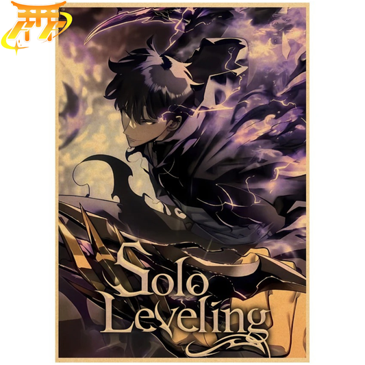 Sung Jinwoo Poster „Macht des Monarchen“ – Solo Leveling™