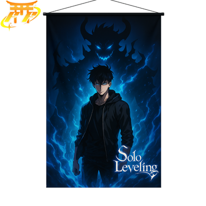 Sung Jinwoo „Schatten des Monarchen“ Flagge - Solo Leveling™