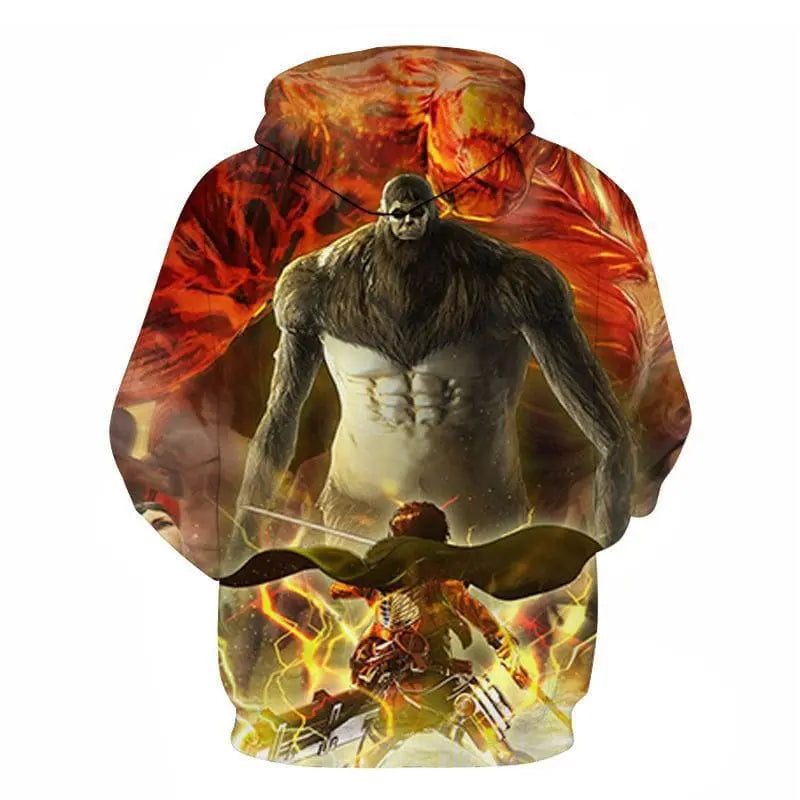 Eren vs. Titan Bestial Pullover – Attack on Titan™