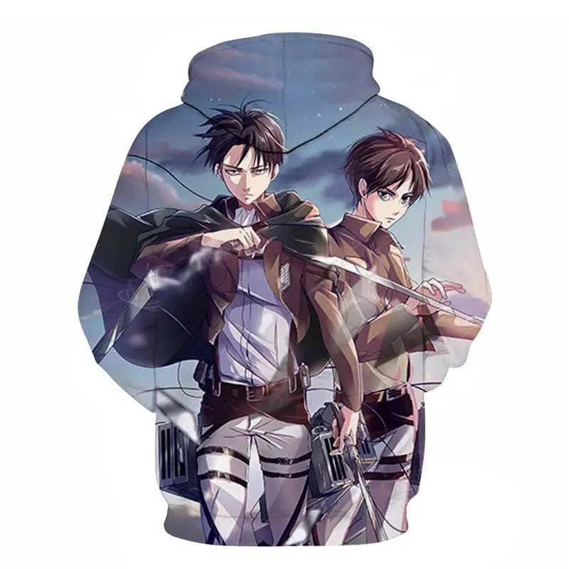 Livaï x Eren Pullover – Attack on Titan™