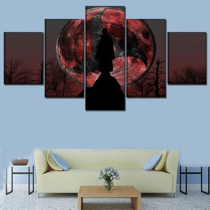 Mangekyô Sharingan-Gemälde von Itachi Uchiha – Naruto
