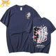 Marineblaues Survey Corps T-Shirt – Attack on Titan™