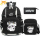 Naruto & Pain Rucksack mit Federmäppchen und Tasche - Naruto Shippuden™