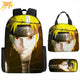 Naruto Shunin Rucksack mit Federmäppchen und Tasche - Naruto Shippuden™