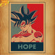 Goku „Hope“ Poster – Dragon Ball Z™