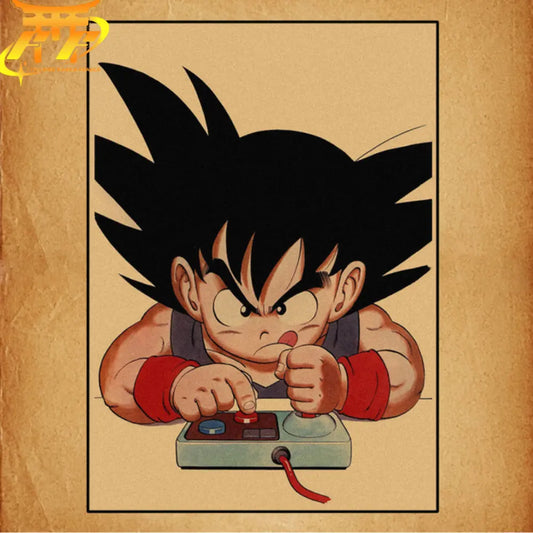 Goku „Spiel“ Poster – Dragon Ball Z™