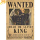 King Wanted Poster – One Piece™