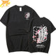 Schwarzes Survey Corps T-Shirt – Attack on Titan™