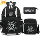 Siegel des Dämonenfuchses Rucksack mit Federmäppchen und Tasche - Naruto Shippuden™