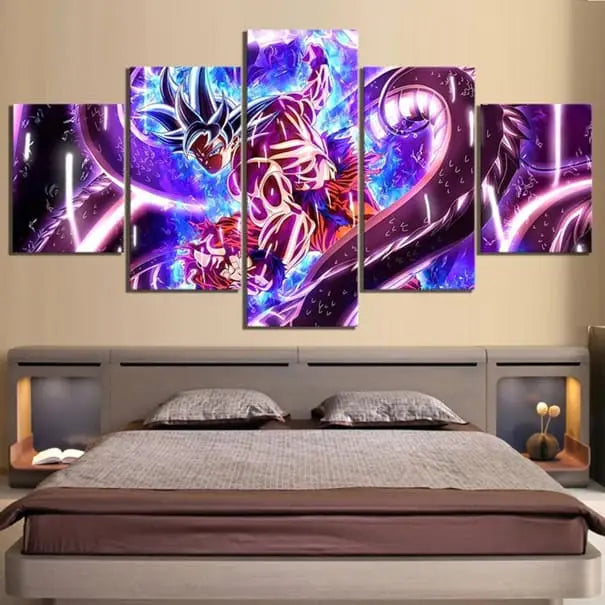 Son Goku „Ultra Instinct“-Gemälde – Dragon Ball Z™
