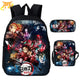 Tanjiro Der Zug der Unendlichkeit Rucksack mit Federmäppchen und Tasche - Demon Slayer™